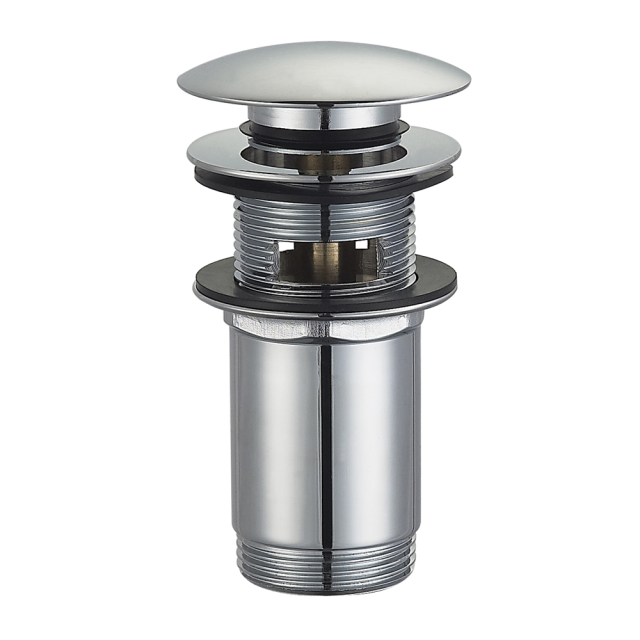 OPITRUELY 1 1/4 inch Brass Bathroom Basin Drain With Overflow C044