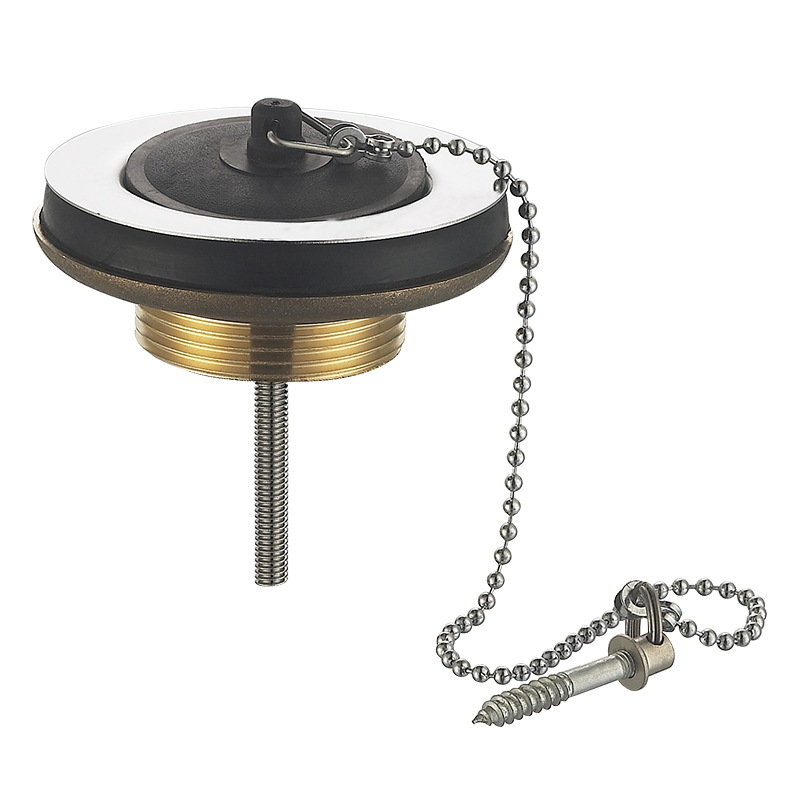 OPITRUELY 1 1/2 inch Brass Bathroom Basin Drain With Plug G013