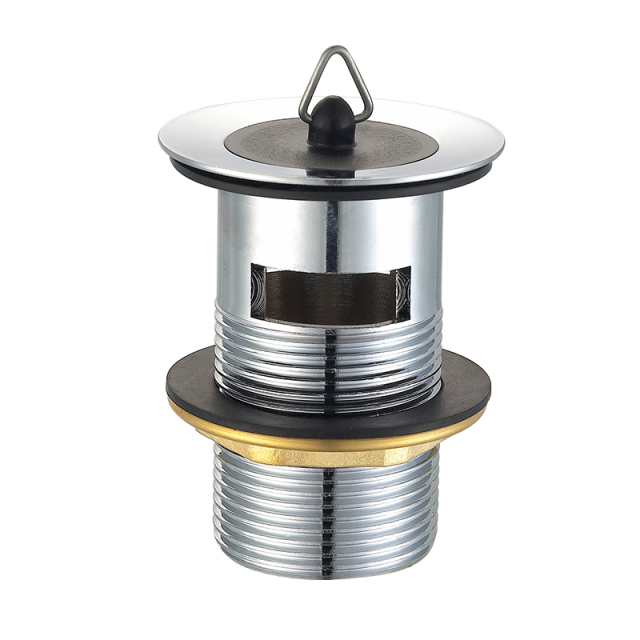 OPITRUELY 1 1/4 inch Bathroom Brass Basin Drain With Plug G024