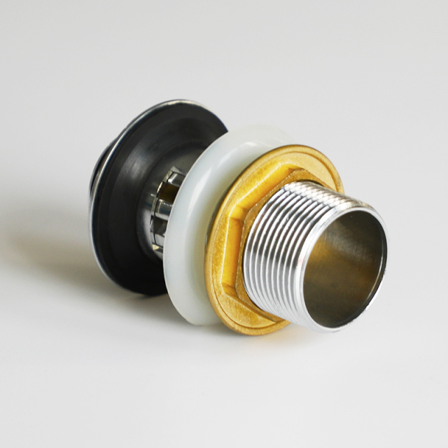 OPITRUELY 1 1/4 inch Brass Pop Up Bathroom Basin Drain C037