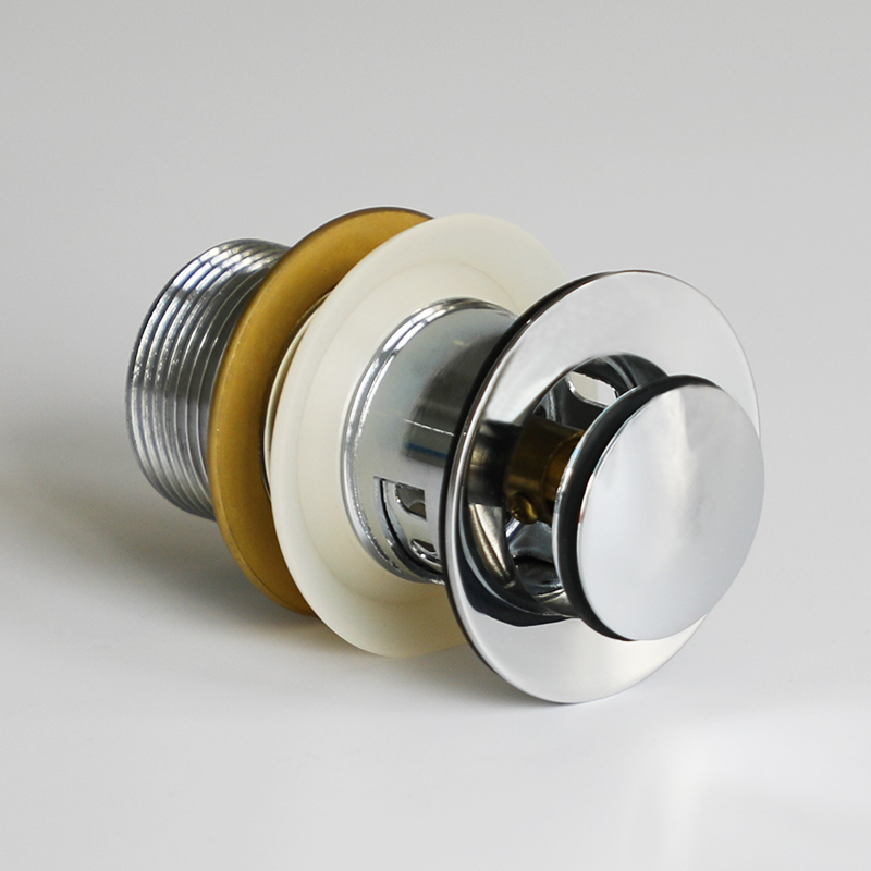 OPITRUELY 1 1/4 inch Brass Pop Up Bathroom Basin Drain C037