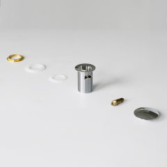 OPITRUELY 1-1/2 Pop Up Chrome Bathroom Basin Drain C018