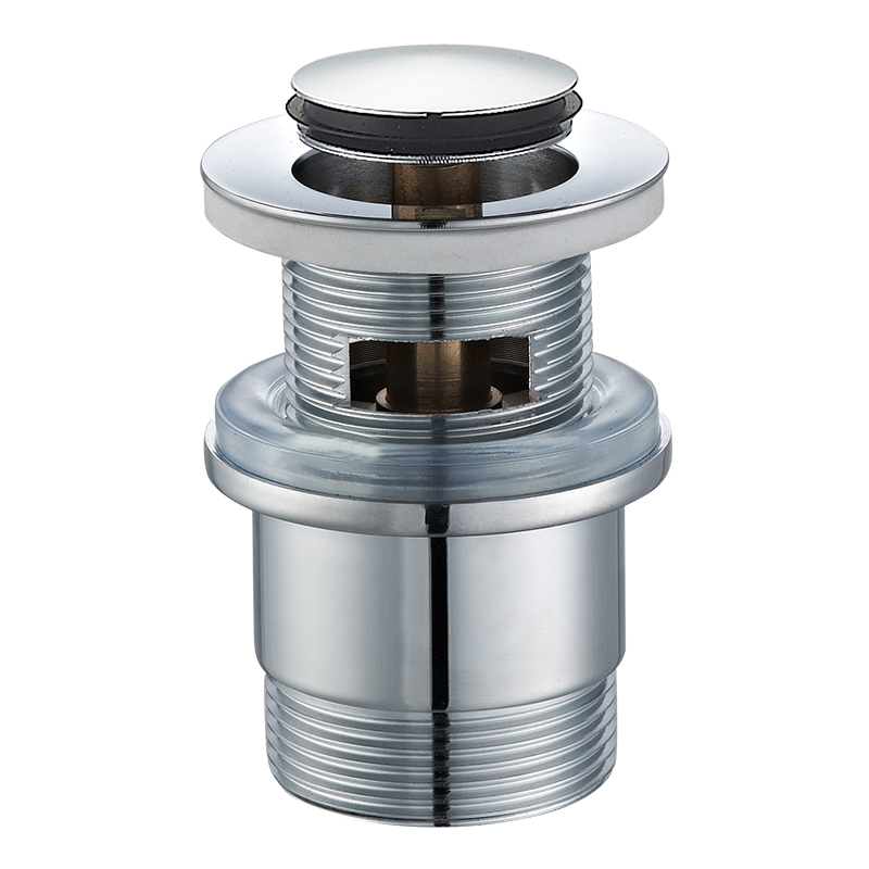 OPITRUELY 1-1/4 Brass Chrome Bathroom Waste Basin Drain C060