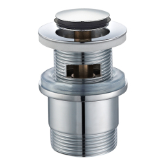 OPITRUELY 1-1/4 Brass Chrome Bathroom Waste Basin Drain C060