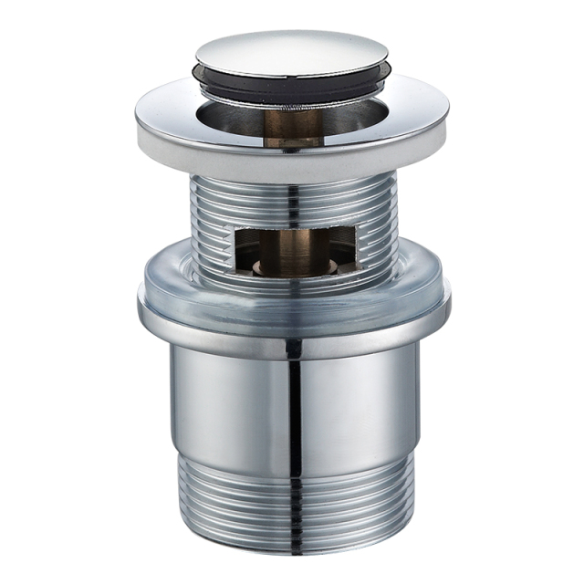 OPITRUELY 1-1/4 Brass Chrome Bathroom Waste Basin Drain C060