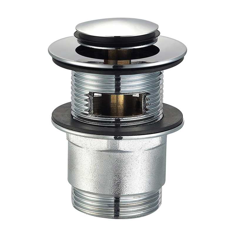 OPITRUELY 1-1/4 Brass Bathroom Basin Drain With Overflow C047
