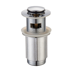 OPITRUELY 1-1/4 Chrome Bathroom Brass Basin Drain C049