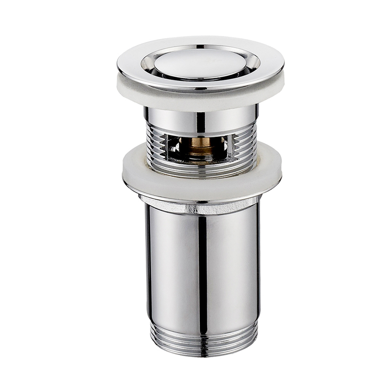 OPITRUELY 1-1/4 inch Pop Up Brass Chrome Bathroom Basin Drain C050