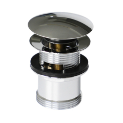 OPITRUELY 1-1/4 Brass Chrome Bathroom Basin Drain C074