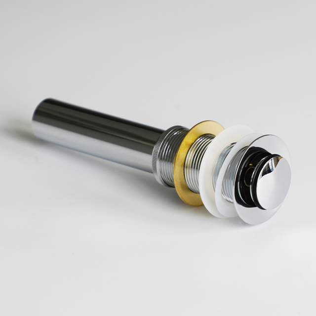 OPITRUELY 1-1/4 inch Brass Bathroom Basin Drain With Tube C087