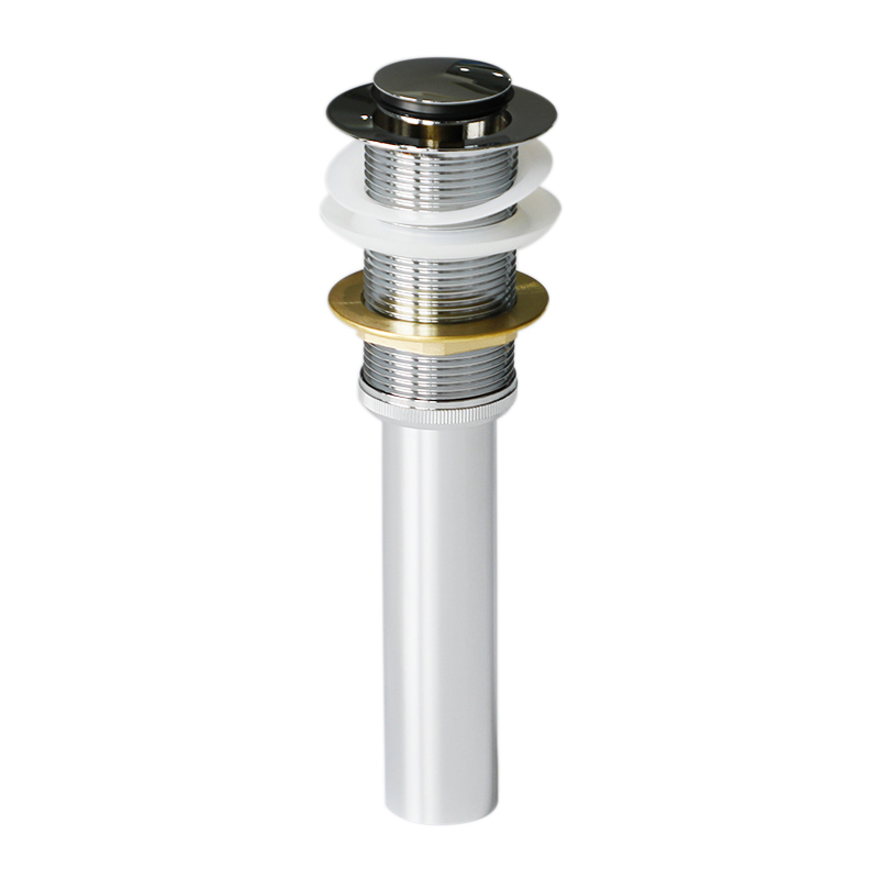 OPITRUELY 1-1/4 inch Brass Bathroom Basin Drain With Tube C087