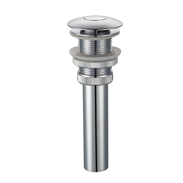 OPITRUELY 1-1/4 Click Clack Brass Bathroom Basin Drain With Tube C093