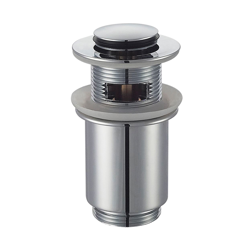 OPITRUELY 1-1/4 Click Clack Brass Bathroom Basin Drain With Overflow C166