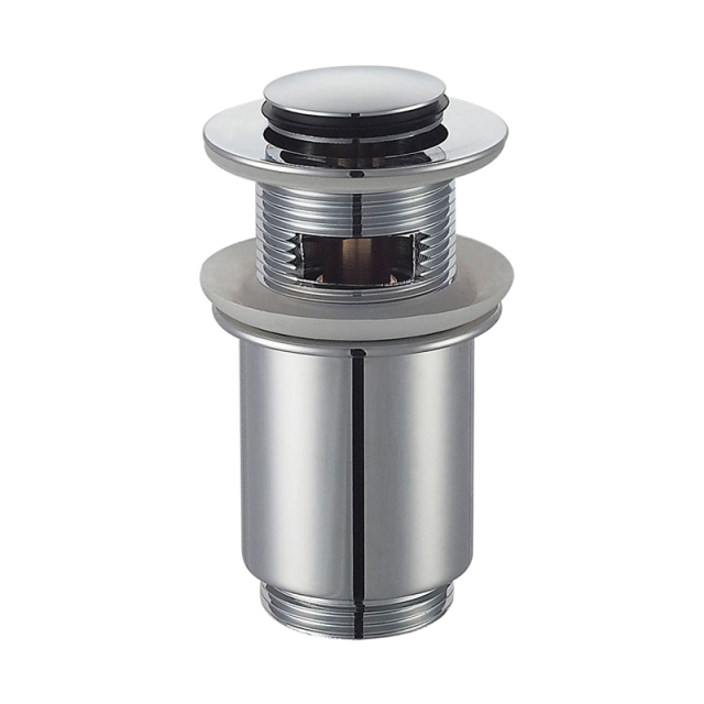 OPITRUELY 1-1/4 Click Clack Brass Bathroom Basin Drain With Overflow C166