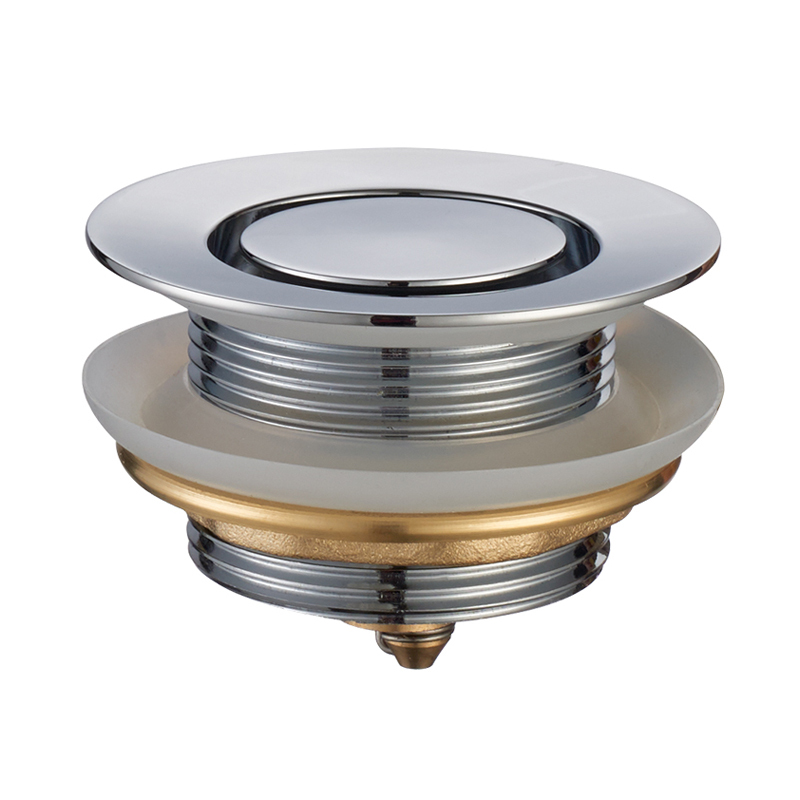 OPITRUELY 1 1/2 inch Pop Up Brass Bathroom Drain C187