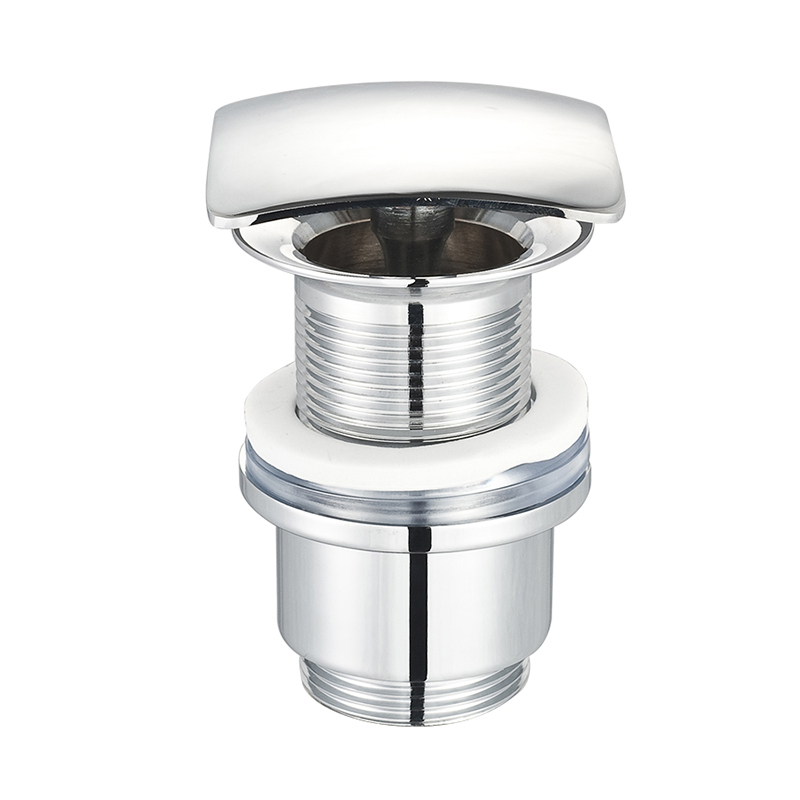 OPITRUELY 1 1/4 Free Flow Public Brass Bathroom Basin Drain F016