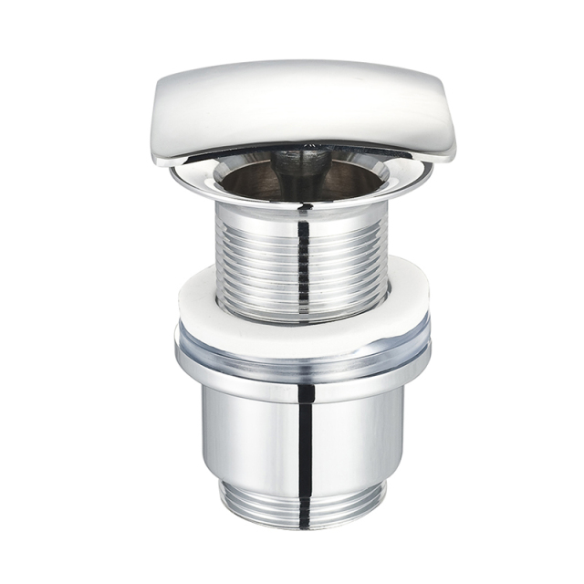 OPITRUELY 1 1/4 Free Flow Public Brass Bathroom Basin Drain F016