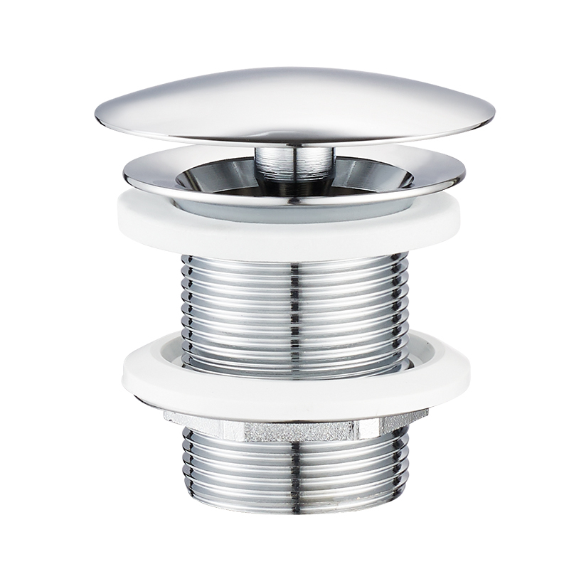 OPITRUELY 1 1/4 Public Free Flow Brass Bathroom Basin Drain F027