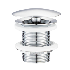 OPITRUELY 1 1/4 Public Free Flow Brass Bathroom Basin Drain F027