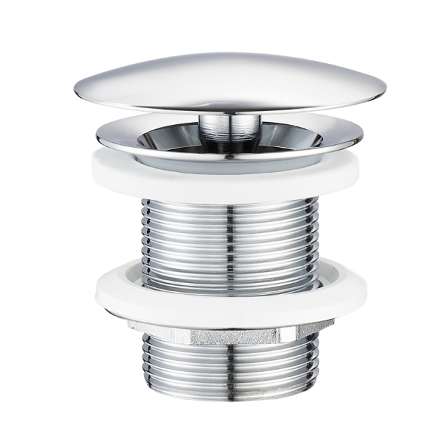OPITRUELY 1 1/4 Public Free Flow Brass Bathroom Basin Drain F027