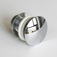 OPITRUELY 1 1/4 Public Free Flow Brass Bathroom Basin Drain F027