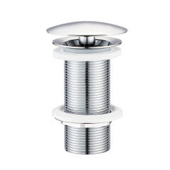 OPITRUELY 1 1/4 Public Chrome Brass Bathroom Basin Drain F030