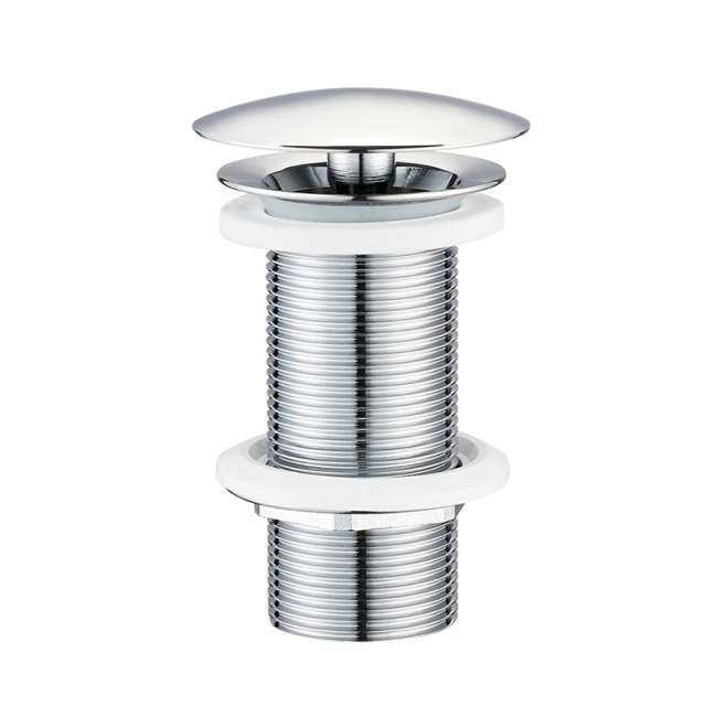 OPITRUELY 1 1/4 Public Chrome Brass Bathroom Basin Drain F030