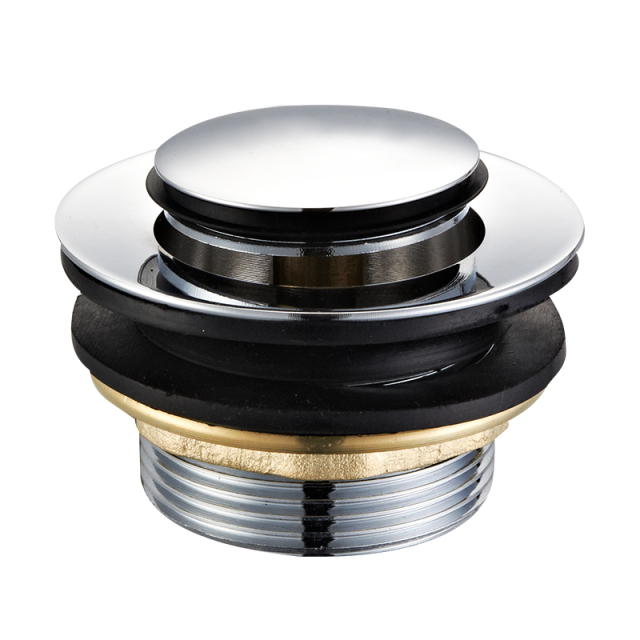 OPITRUELY 1 1/2 inch Click Clack Brass Bathroom Waste Drain C024