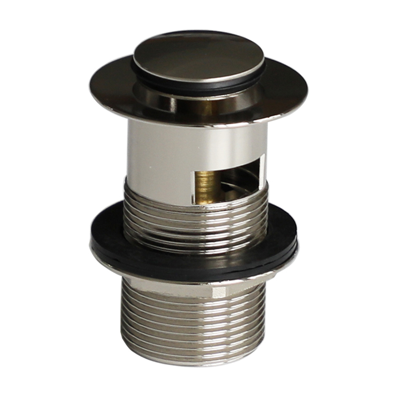 OPITRUELY 1 1/4 inch Brushed Nickel Click Clack Bathroom Basin Drain C116