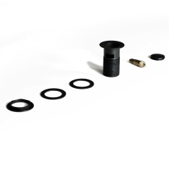 OPITRUELY 1 1/4 inch Matte Black Click Clack Bathroom Basin Drain C117