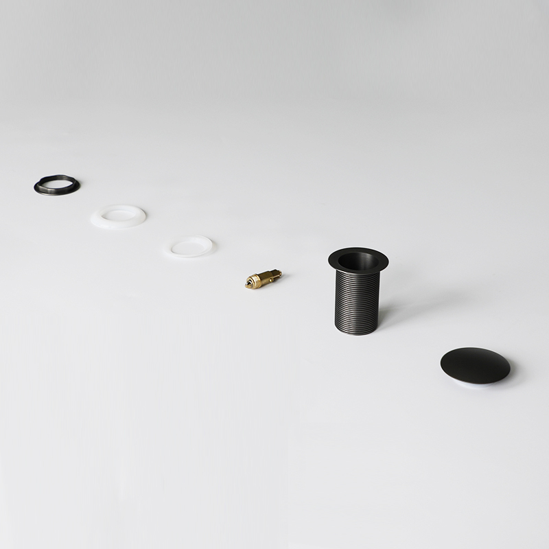 OPITRUELY 1 1/4 Gunmetal Black Pop Up Bathroom Basin Drain C124