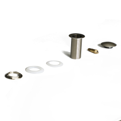 OPITRUELY 1 1/4 inch Pop Up Brass Brushed Nickel Bathroom Basin Drain C125