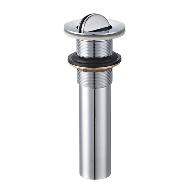 OPITRUELY 1 1/4 Brass Rotation Flip Chorme Bathroom Basin Drain With Tube R017