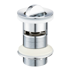 OPITRUELY 1 1/4 Rotation Flip Chorme Bathroom Brass Basin Drain R029