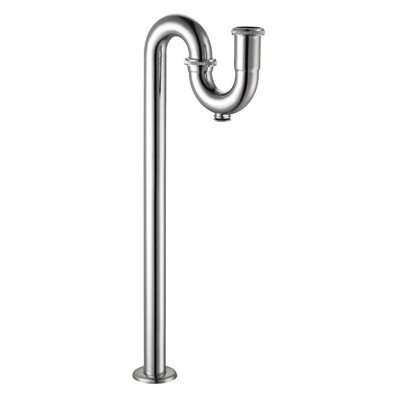 OPITRUELY 1 1/4Inch Brass Bathroom Siphon Basin S-Trap S013