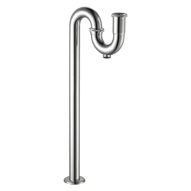 OPITRUELY 1 1/4Inch Brass Bathroom Siphon Basin S-Trap S013