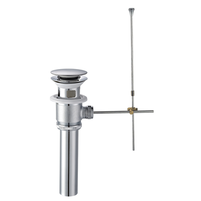 OPITRUELY 1 1/4 inch Lift and Rod Brass Bathroom Basin Drain T015