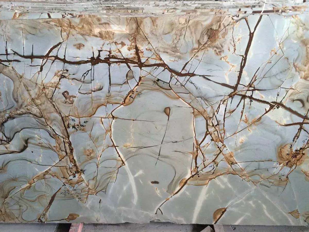 Best Quality Luxury Brazil Blue Quartzite Stone Roman Blue Natural Quartz Slabs,Brazil Quartzite Stone Roman Impression Blue Roma Natural Quartz