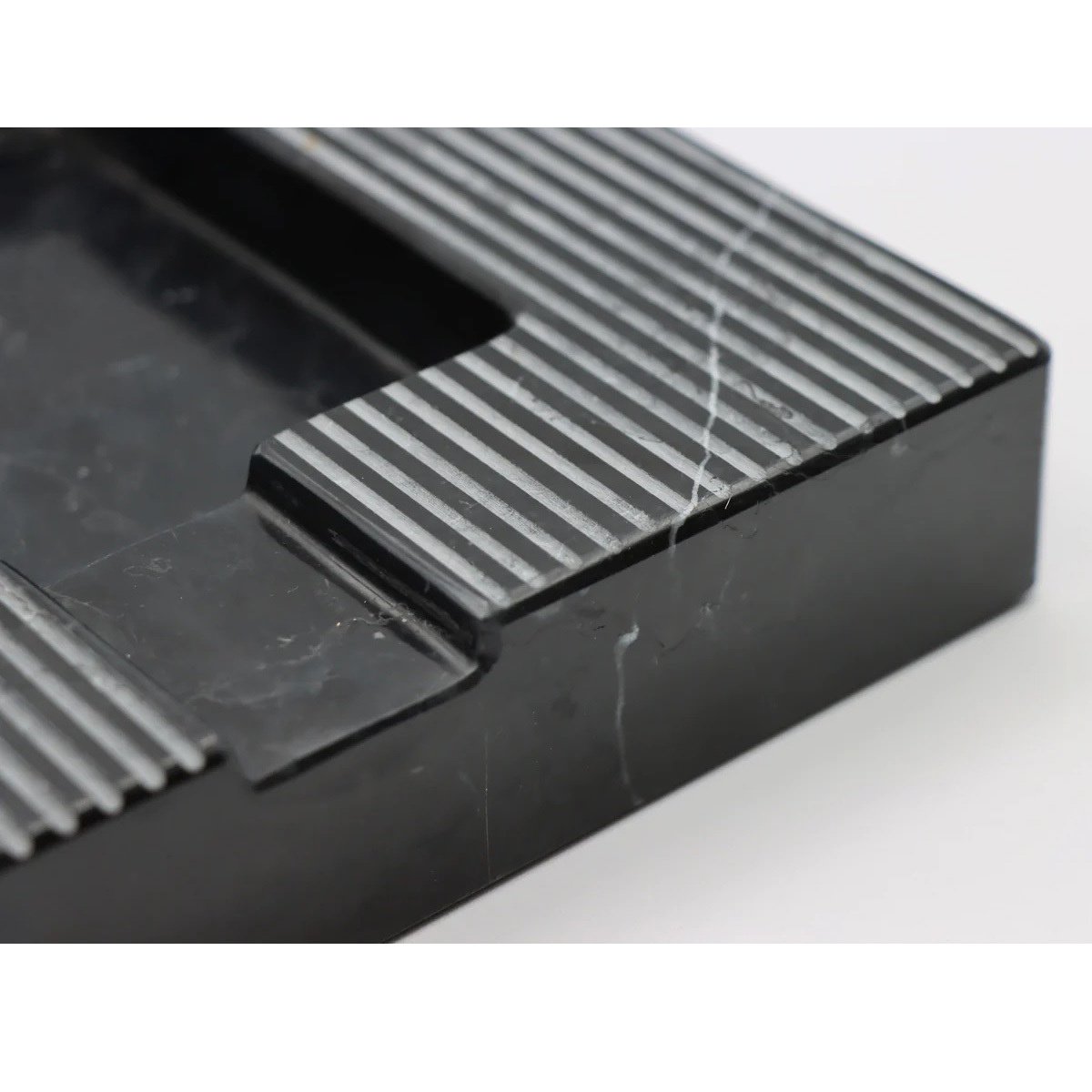 Popular Natural Stone Cigar Ashtray - Black Marquina Marble Cigar Ashtray,Natural Stone Cigar Ashtray - Black Marquina Marble Cigar Ashtray