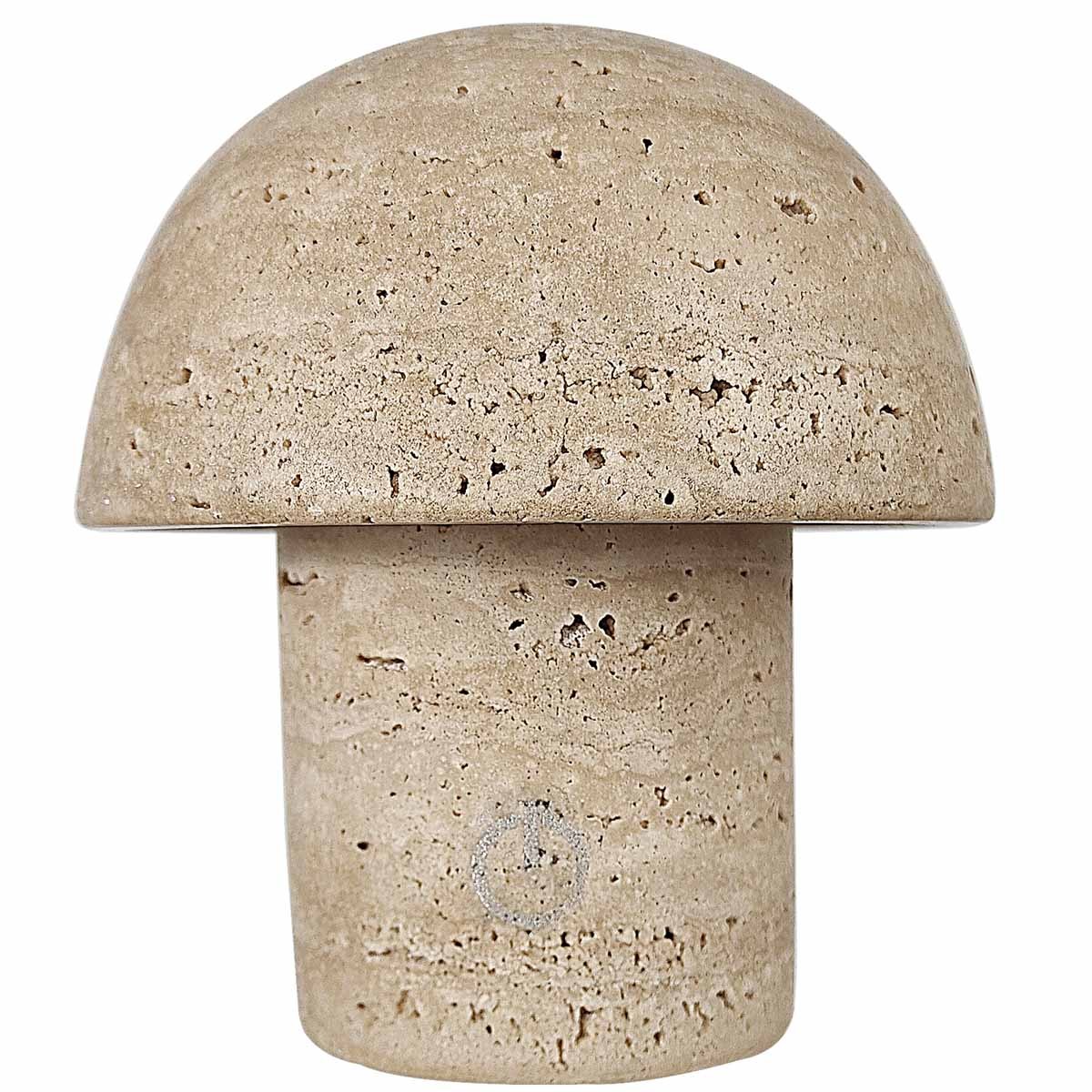 The Best Design Natural Beige Travertine Lamp -Natural Stone Mushroom Lamp,The Best Natural Beige Travertine Lamp -Natural Stone Mushroom Lamp