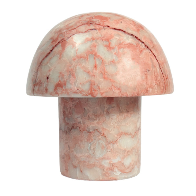 The Natural Stone Table Lamp -Hand Polished Natural Marble Mushroom Lamp,Natural Stone Table Lamp -Hand Polished Natural Marble Mushroom Lamp