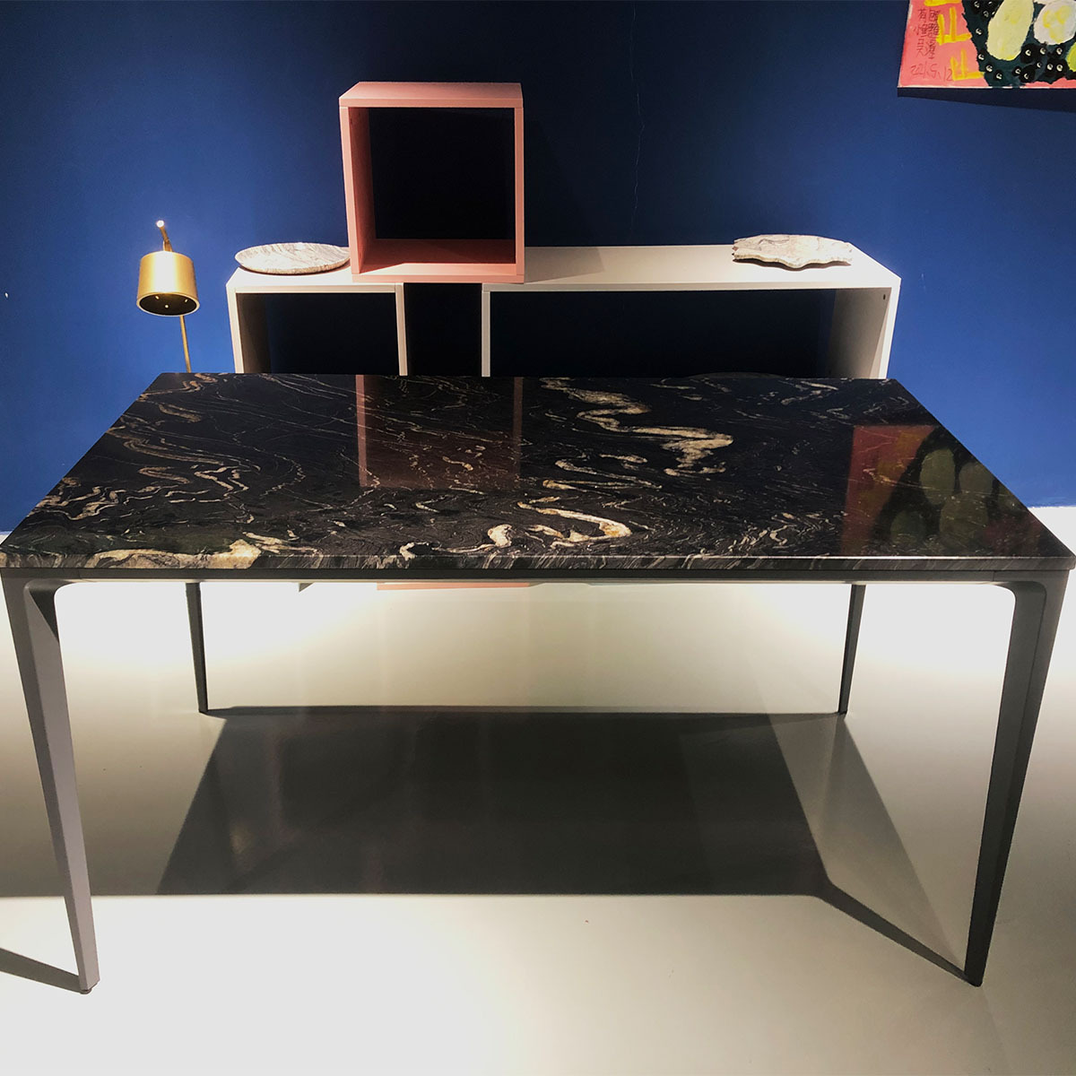 Vente flash de plateaux de table en granit noir titane naturel de haute qualité.,Vente flash de plateaux de table en granit noir titane naturel