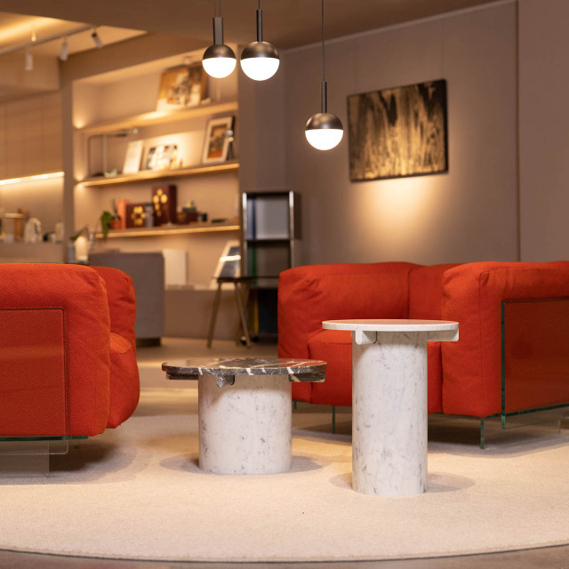 The Creative Design Natural Grey Marble Coffee Table and Gray Stone Coffee Table,The Creative Design Natural Grey Marble Coffee Table