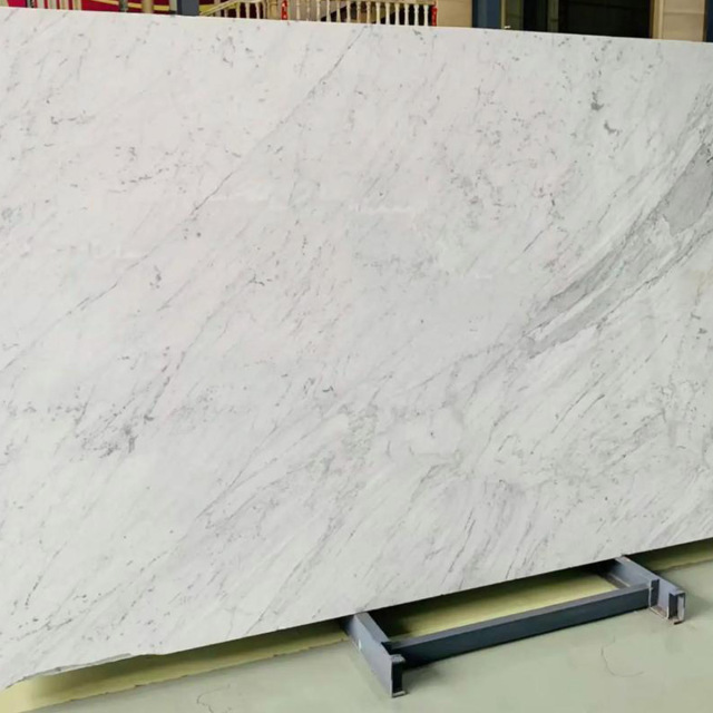 Grandes dalles de marbre blanc de Carrare poli naturel Bianco pour comptoirs/vasques/murs/sols/carrelage/escaliers/marches/mosaïques,Grandes dalles de marbre blanc de Carrare poli naturel Bianco