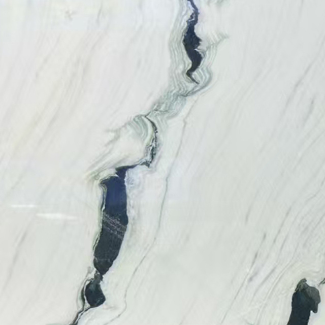 Dalle de marbre blanc Panda de Chine, pierre naturelle pour la décoration intérieure,Dalle de marbre blanc Panda de Chine, pierre pour la décoration