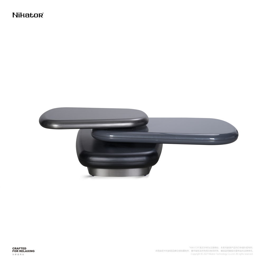 18032 Special-shaped Rotating Coffee Table