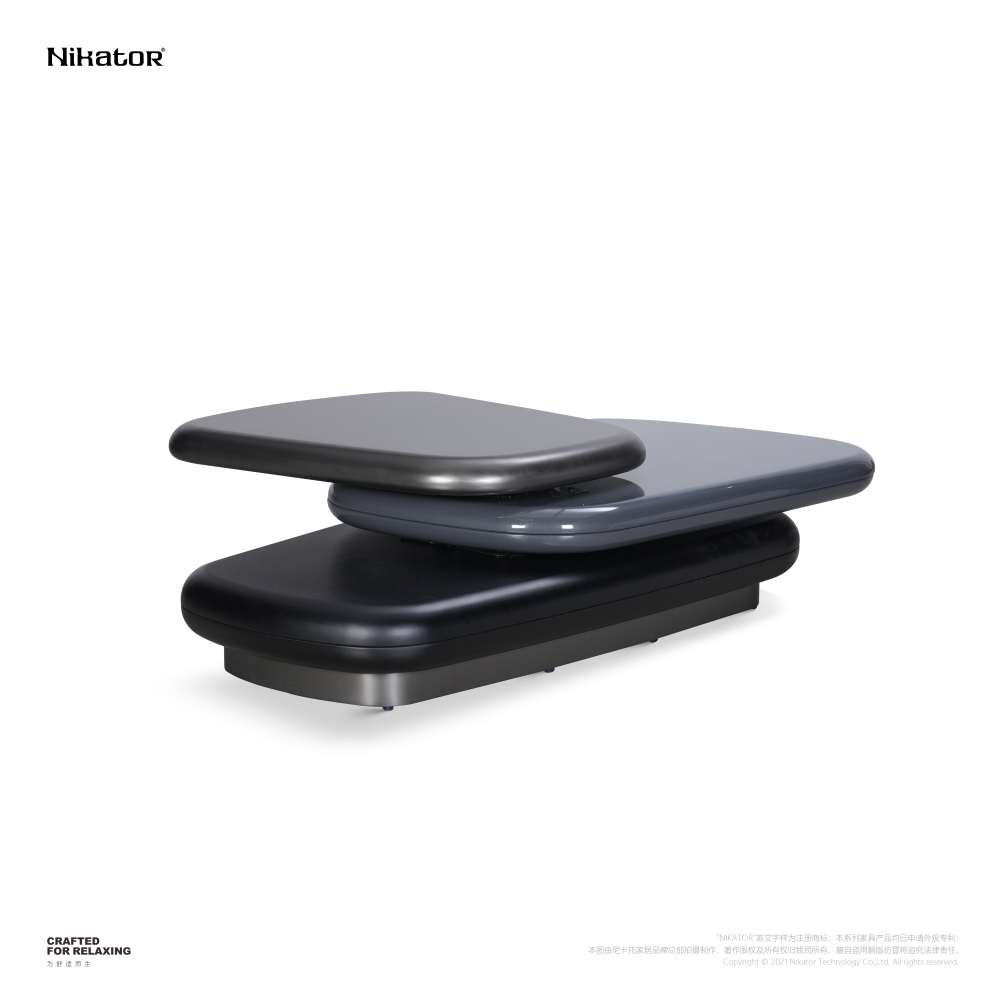 18032 Special-shaped Rotating Coffee Table