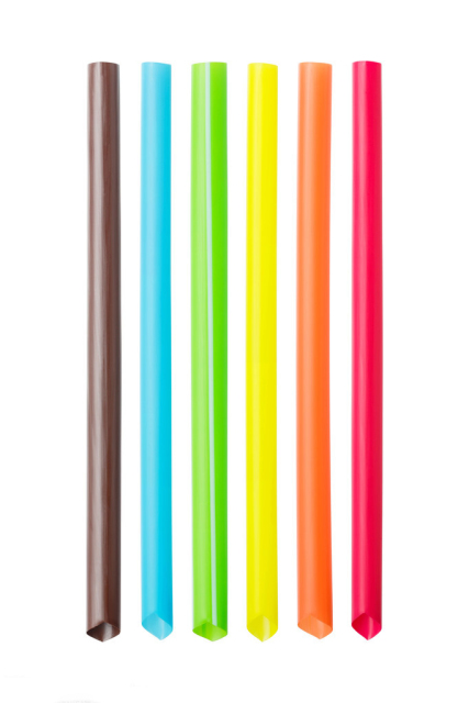 Biodegradable Plastic Extruder Drinking Straw Cutting Making Extrusion Machine