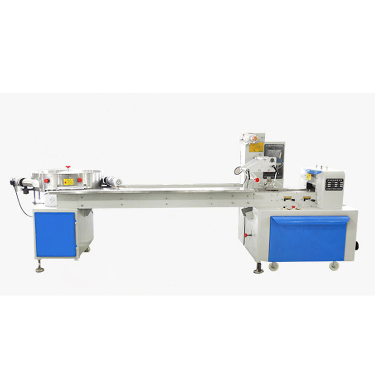 Automatic Pillow Type Horizontal Small Pounch Candy Biscuit Packing Packaging Machine