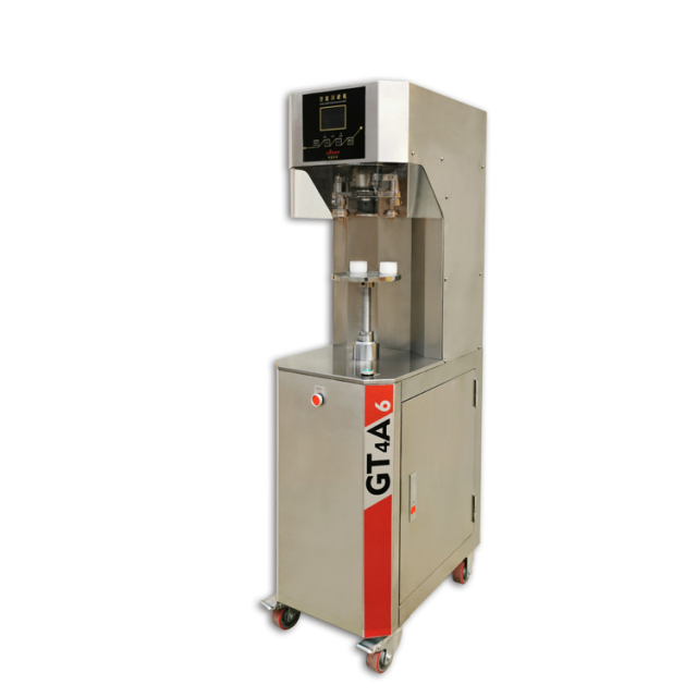 Semi Automatic Aluminum PET Can Sealer Sealing Machine Beverage